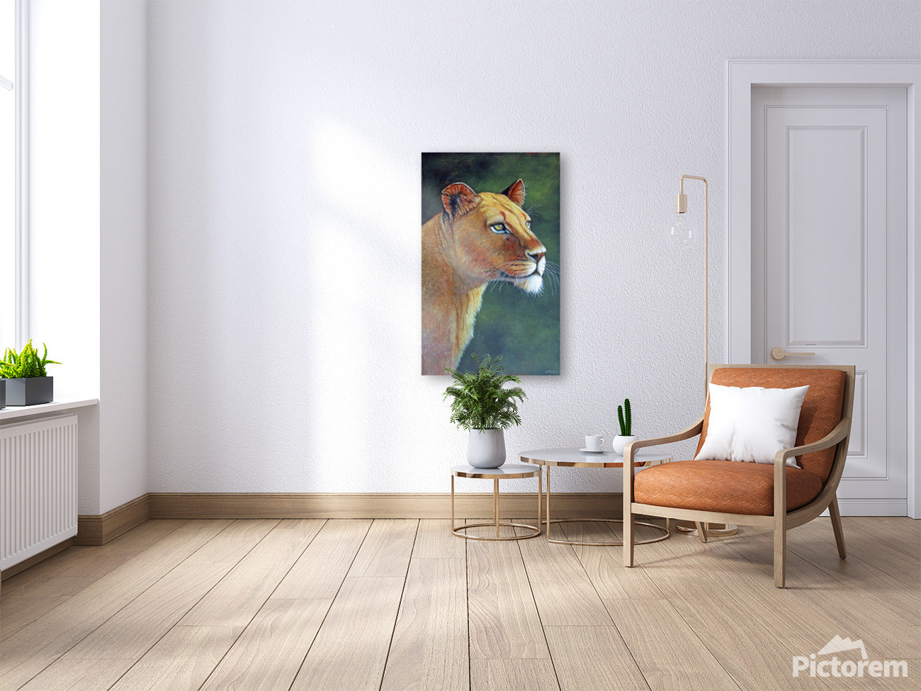 The Lion Queen - Limited Edition Canvas Print by Joe Marais