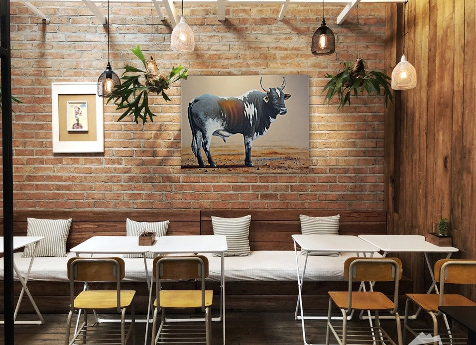 Nguni Boss - Limited Edition Canvas Print
