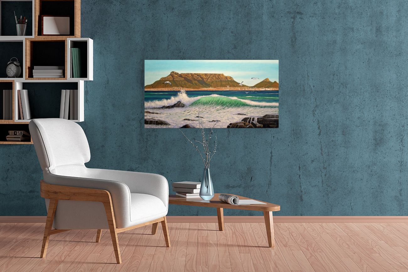 Table Mountain - Beacon of Hope - Limited Edition Canvas Print