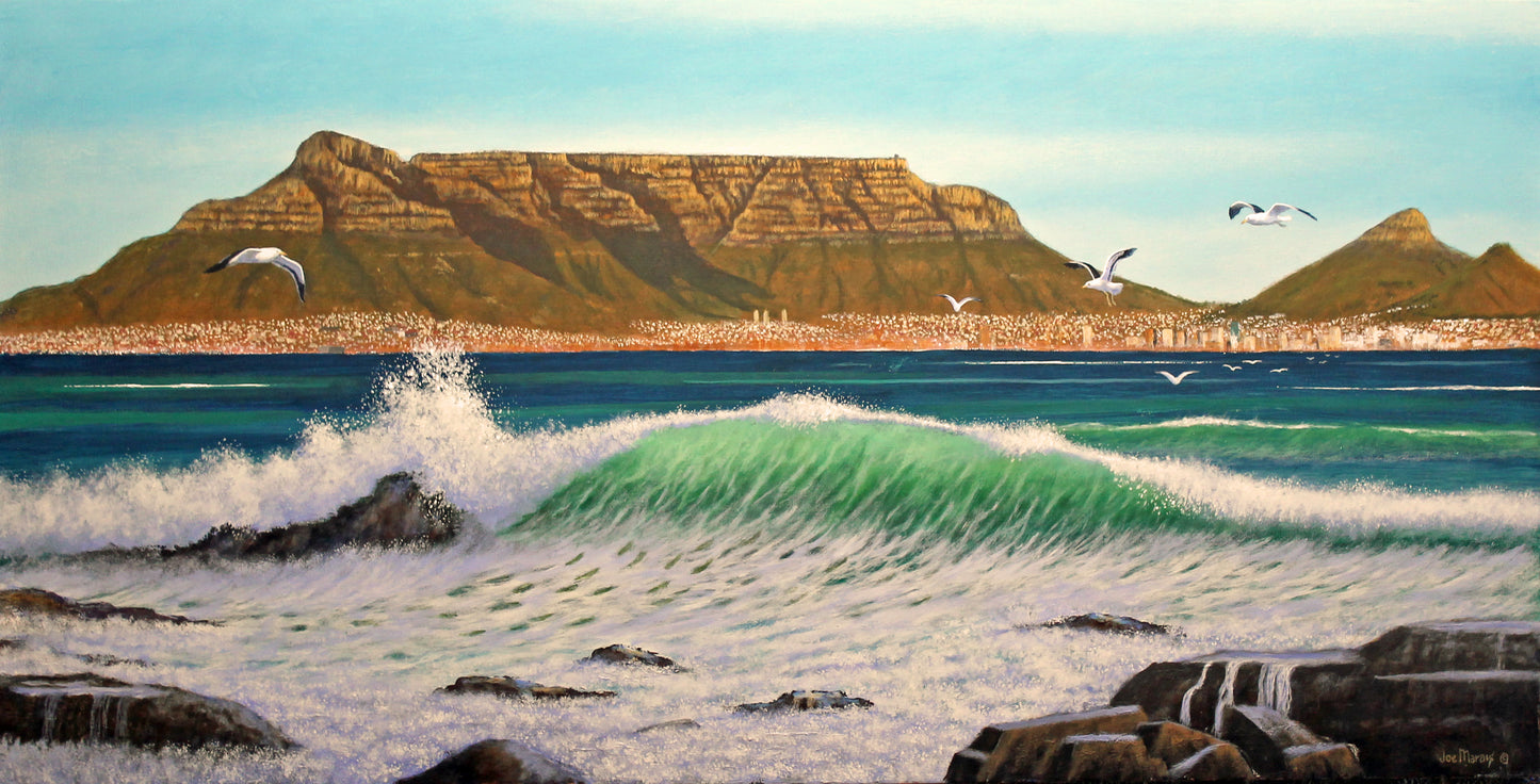Table Mountain - Beacon of Hope -  Limited Edition Canvas Print