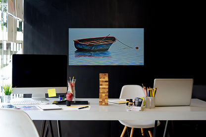 Boat Reflections -  Limited Edition Canvas Print by Joe Marais