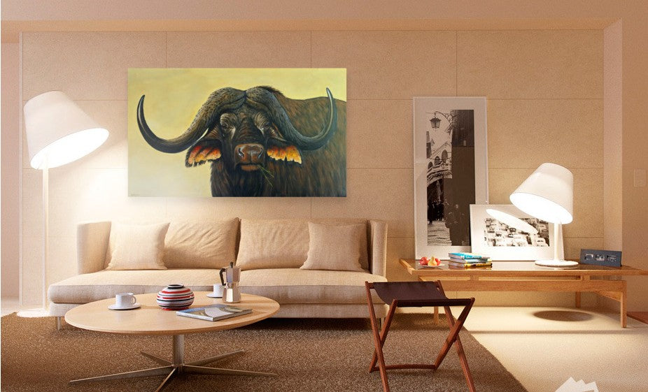 Cape Buffalo -  Limited Edition Canvas Print