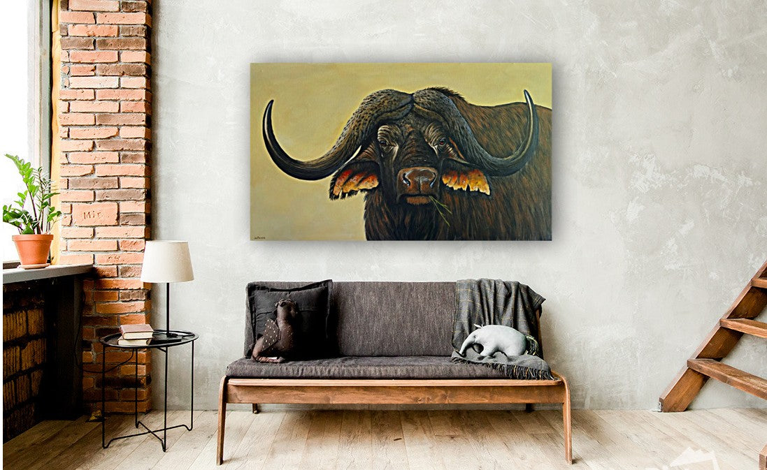 Cape Buffalo -  Limited Edition Canvas Print