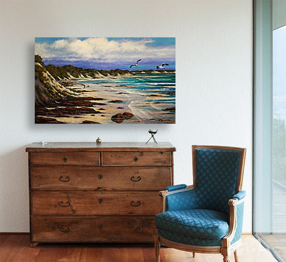 Sea Side Tranquility -  Limited Edition Canvas Print by Joe Marais