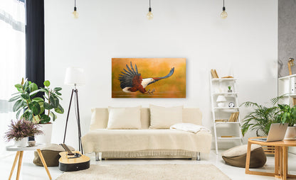 African Fish Eagle - Action Perfection -  Limited Edition Canvas Print