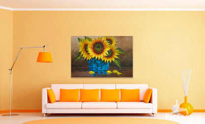 Sunflowers -  Limited Edition Canvas Print by Joe Marais