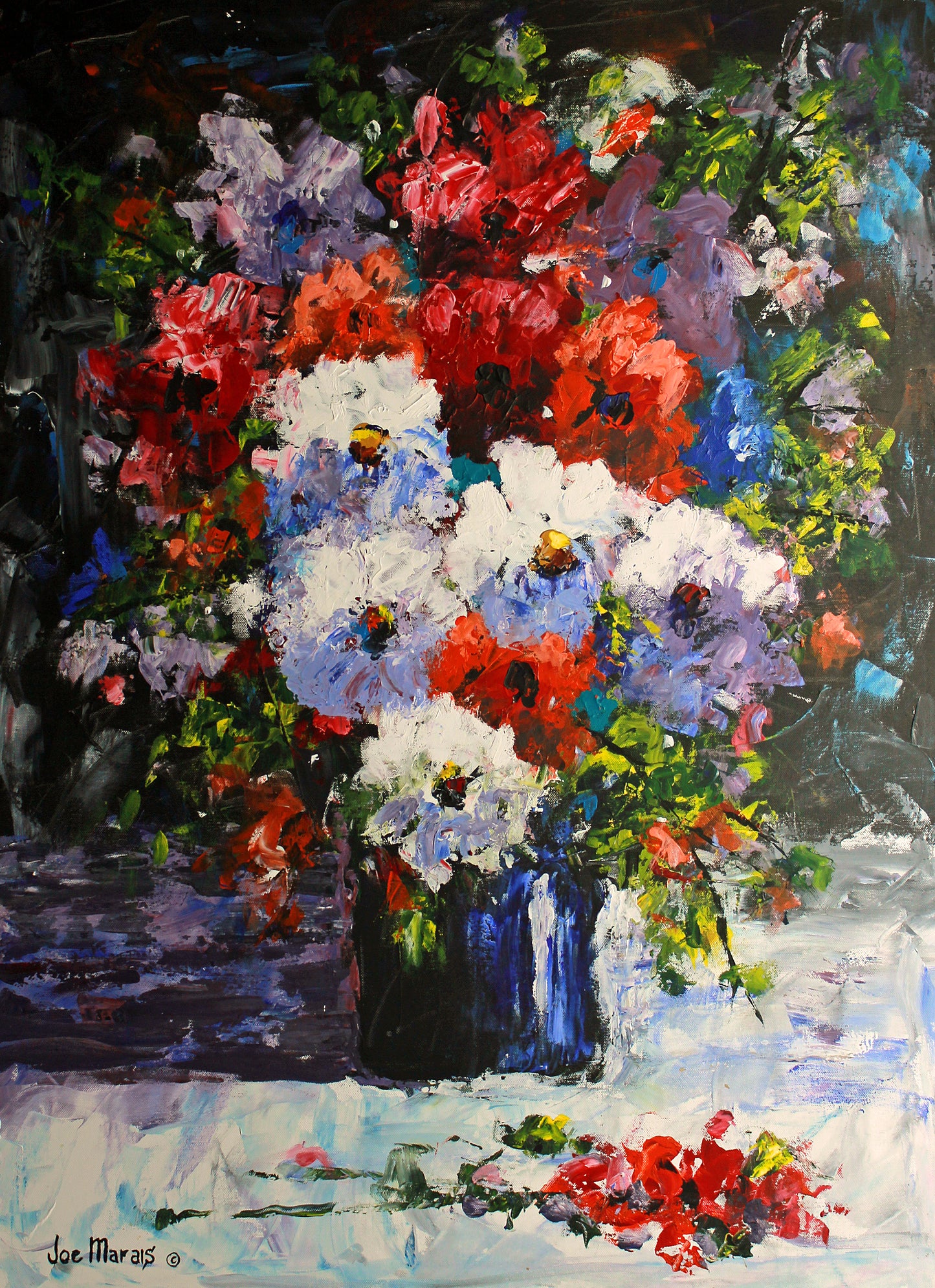 Flower Power -  Limited Edition Canvas Print by Joe Marais