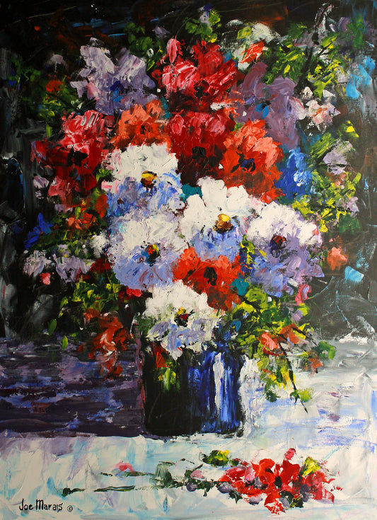 Flower Power -  Limited Edition Canvas Print by Joe Marais