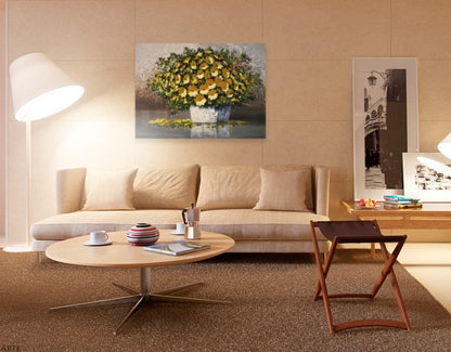 Golden Daisy Dance -  Limited Edition Canvas Print by Joe Marais