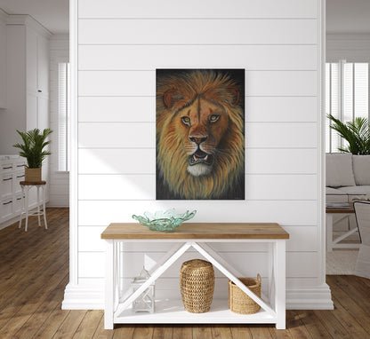 The Lion King -  Limited Edition Canvas Print by Joe Marais