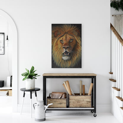 The Lion King -  Limited Edition Canvas Print by Joe Marais