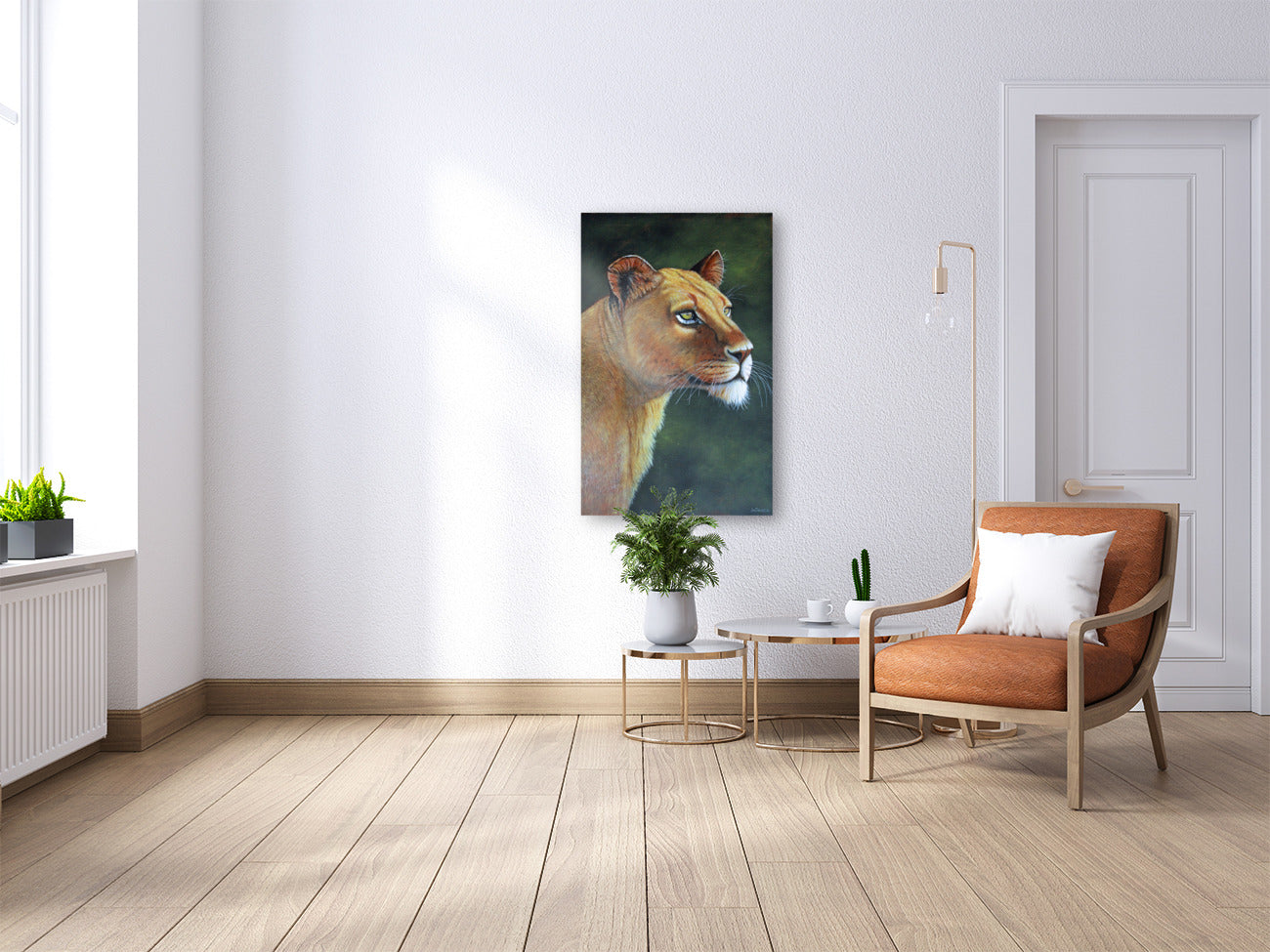 The Lion Queen -  Limited Edition Canvas Print by Joe Marais