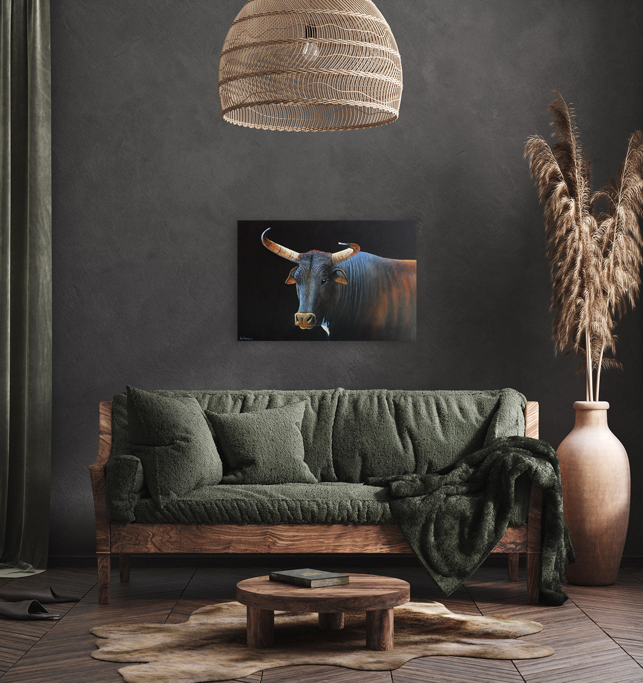 Nguni Royalty -  Limited Edition Canvas Print by Joe Marais