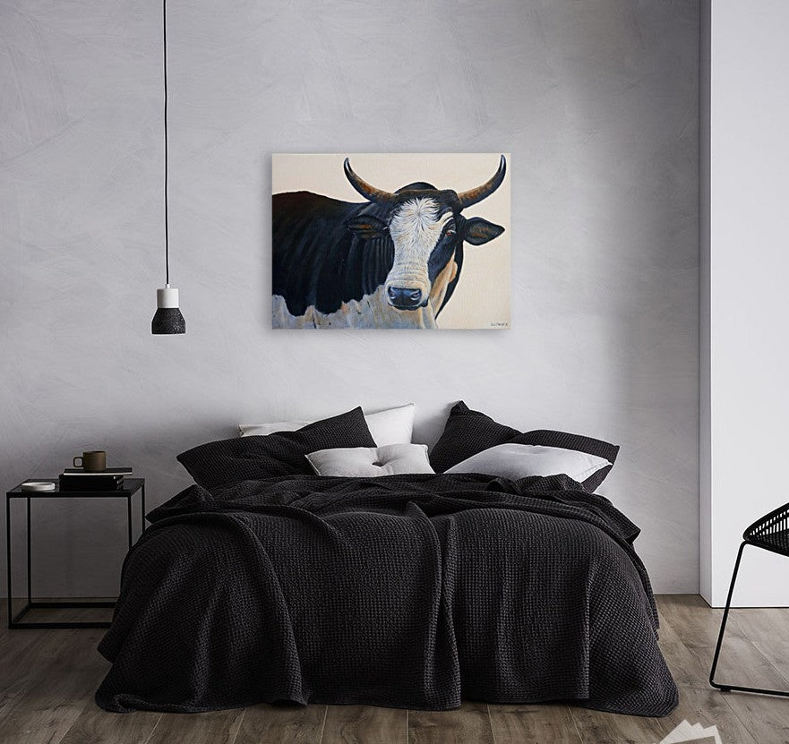 Nguni Magic -  Limited Edition Canvas Print by International Wildlife Artist Joe Marais