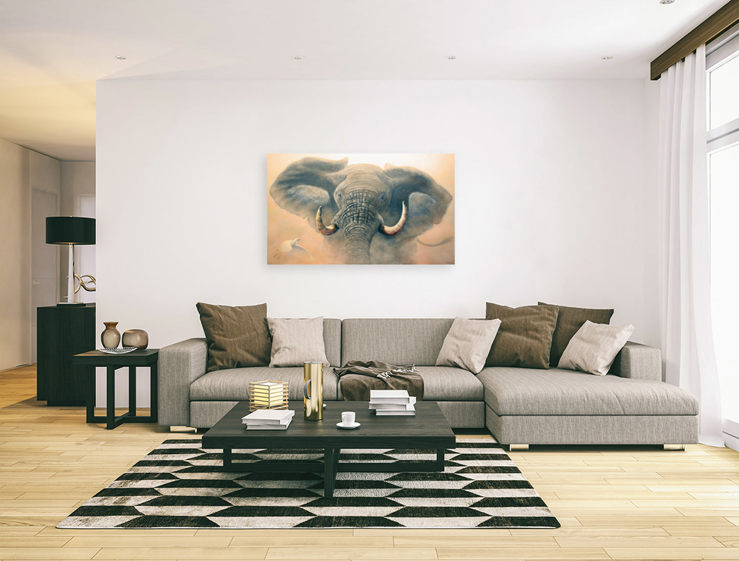 RAGE – Limited Edition Elephant Canvas (Only 50 Worldwide)