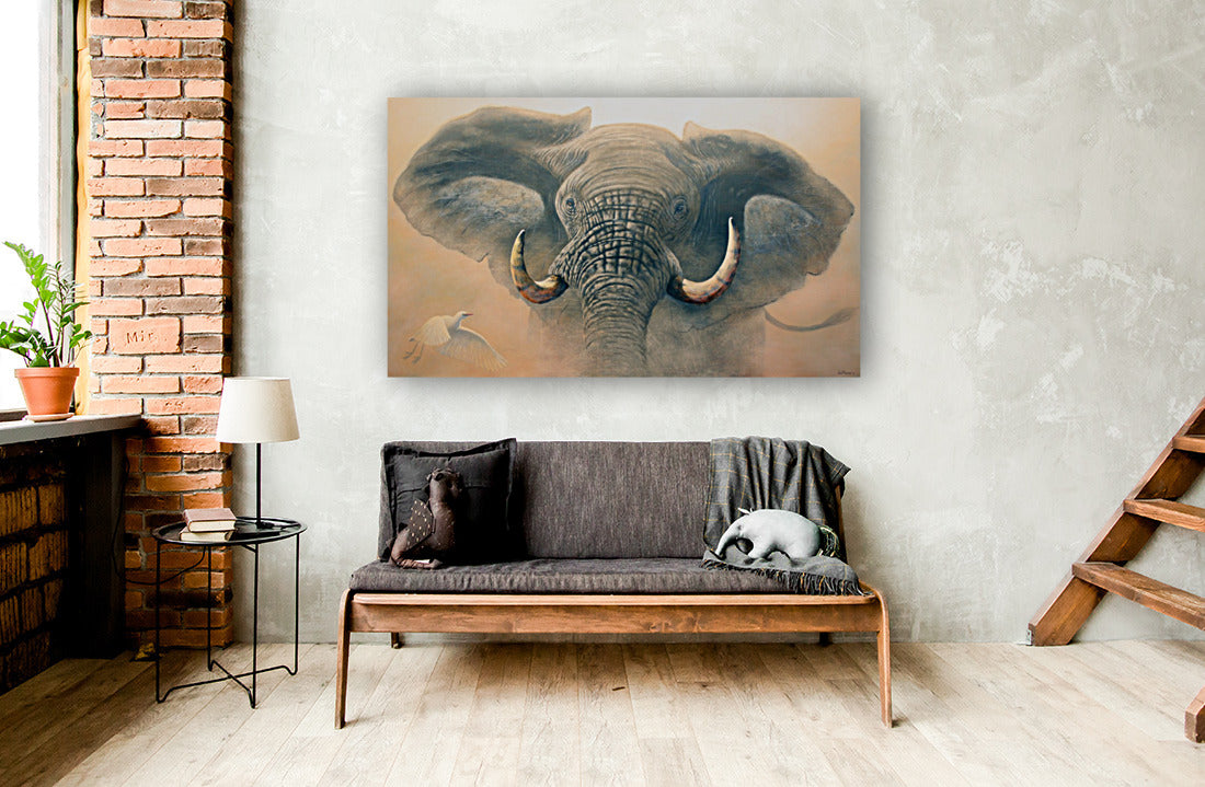 RAGE – Limited Edition Elephant Canvas (Only 50 Worldwide)