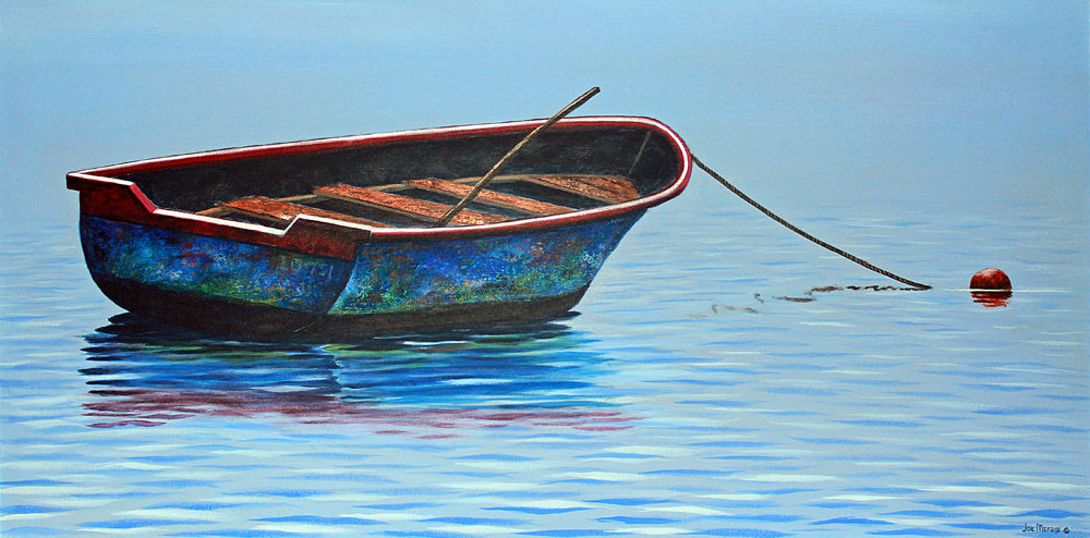 Boat Reflections -  Limited Edition Canvas Print by Joe Marais