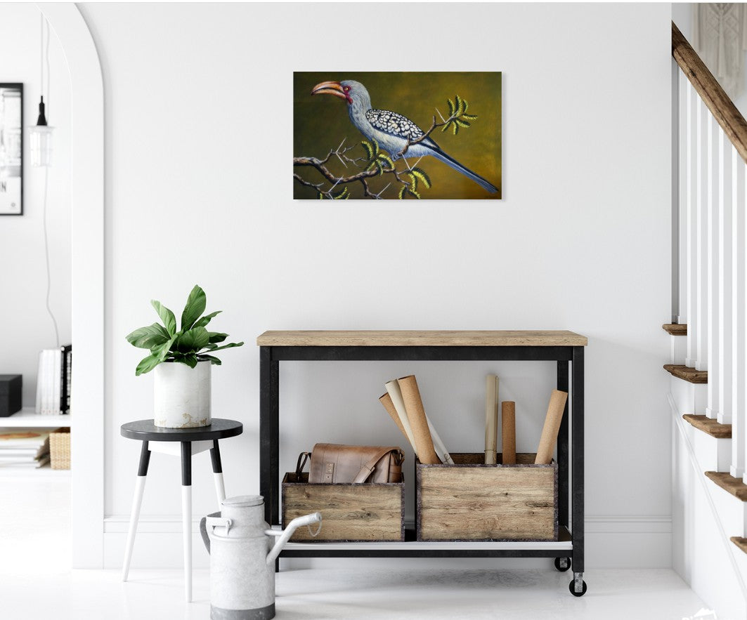 Golden Whispers in the Acacia - Limited Edition Canvas Prints by Joe Marais