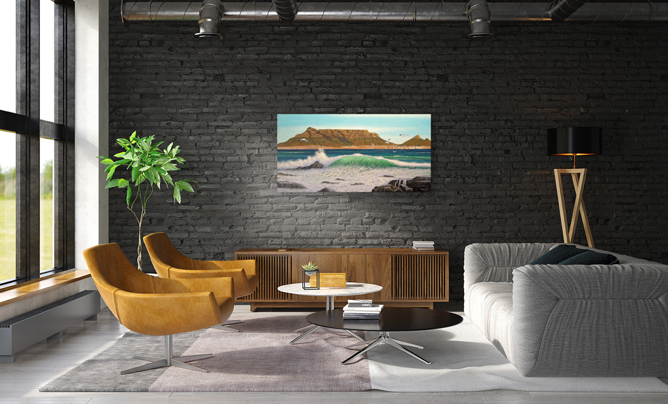 Table Mountain - Beacon of Hope -  Limited Edition Canvas Print