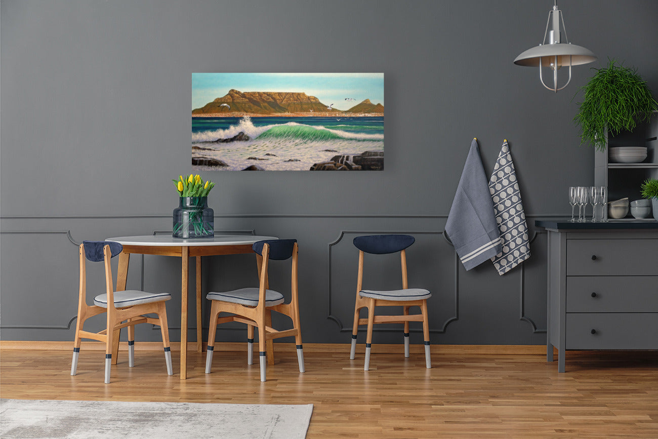 Table Mountain - Beacon of Hope -  Limited Edition Canvas Print