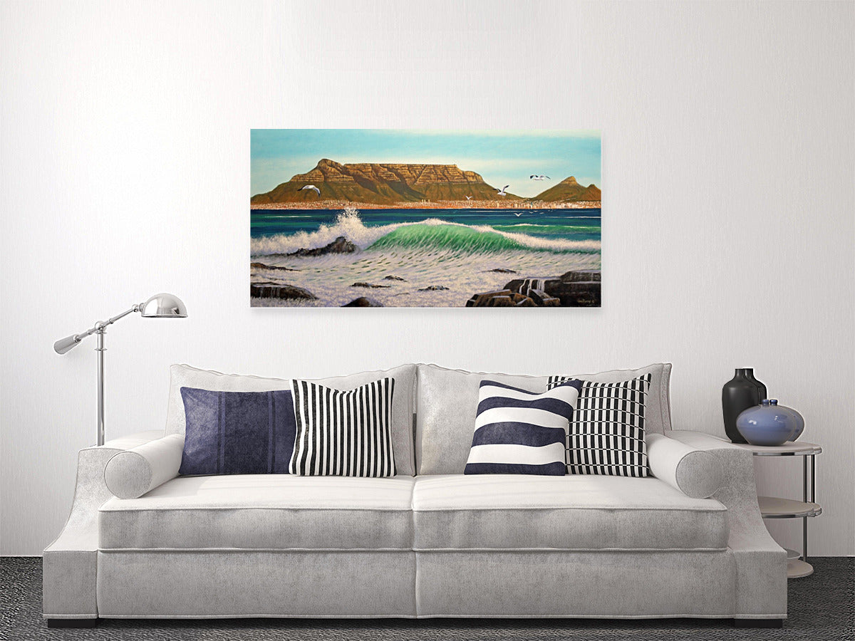 Table Mountain - Beacon of Hope -  Limited Edition Canvas Print