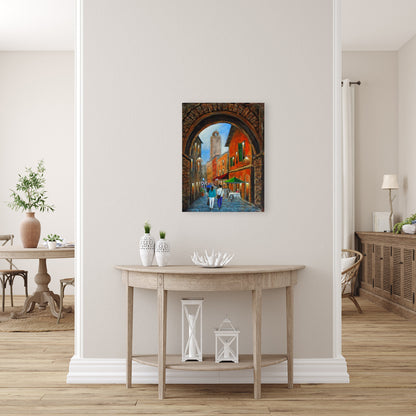 Tuscany - Where Time stood Still -  Limited Edition Canvas Print by Joe Marais