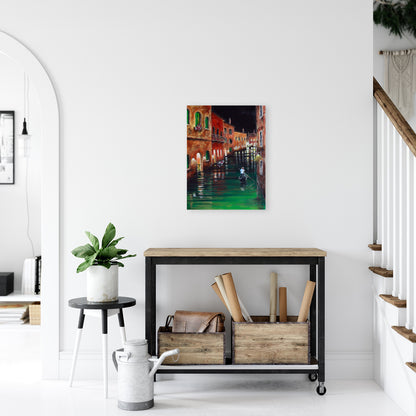 Tremendous Venice at Night -  Limited Edition Canvas Print by Joe Marais