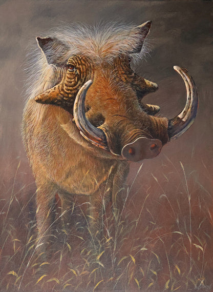 Mr Attitude -  Limited Edition Canvas Print by International Wildlife Artist Joe Marais