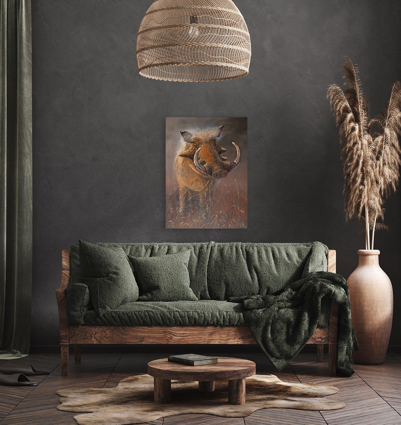 Mr Attitude -  Limited Edition Canvas Print by International Wildlife Artist Joe Marais